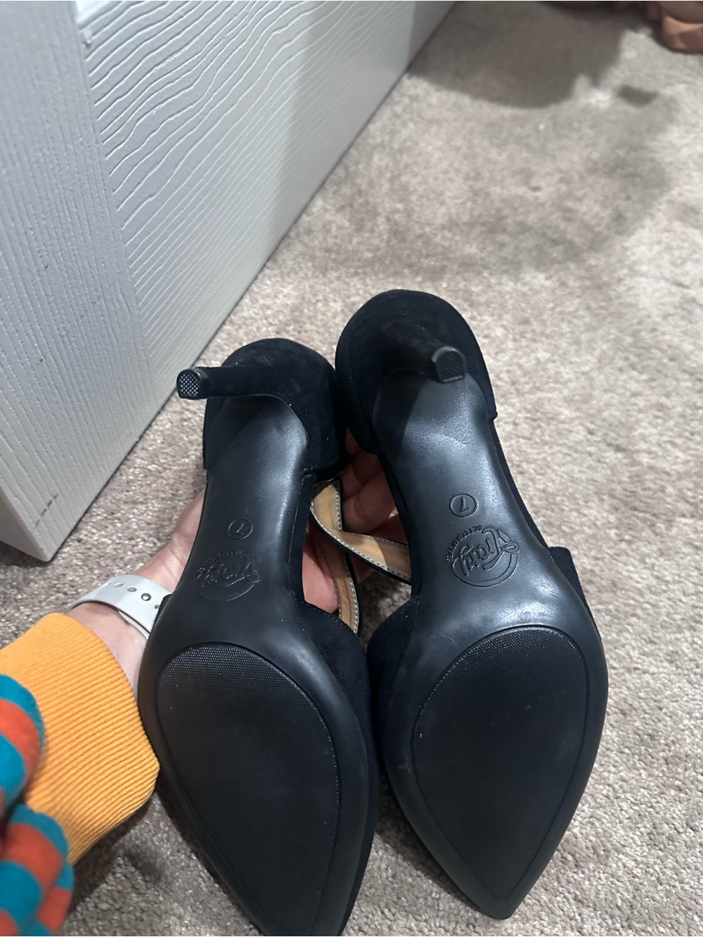 Black Women's Pointed Toe Heels